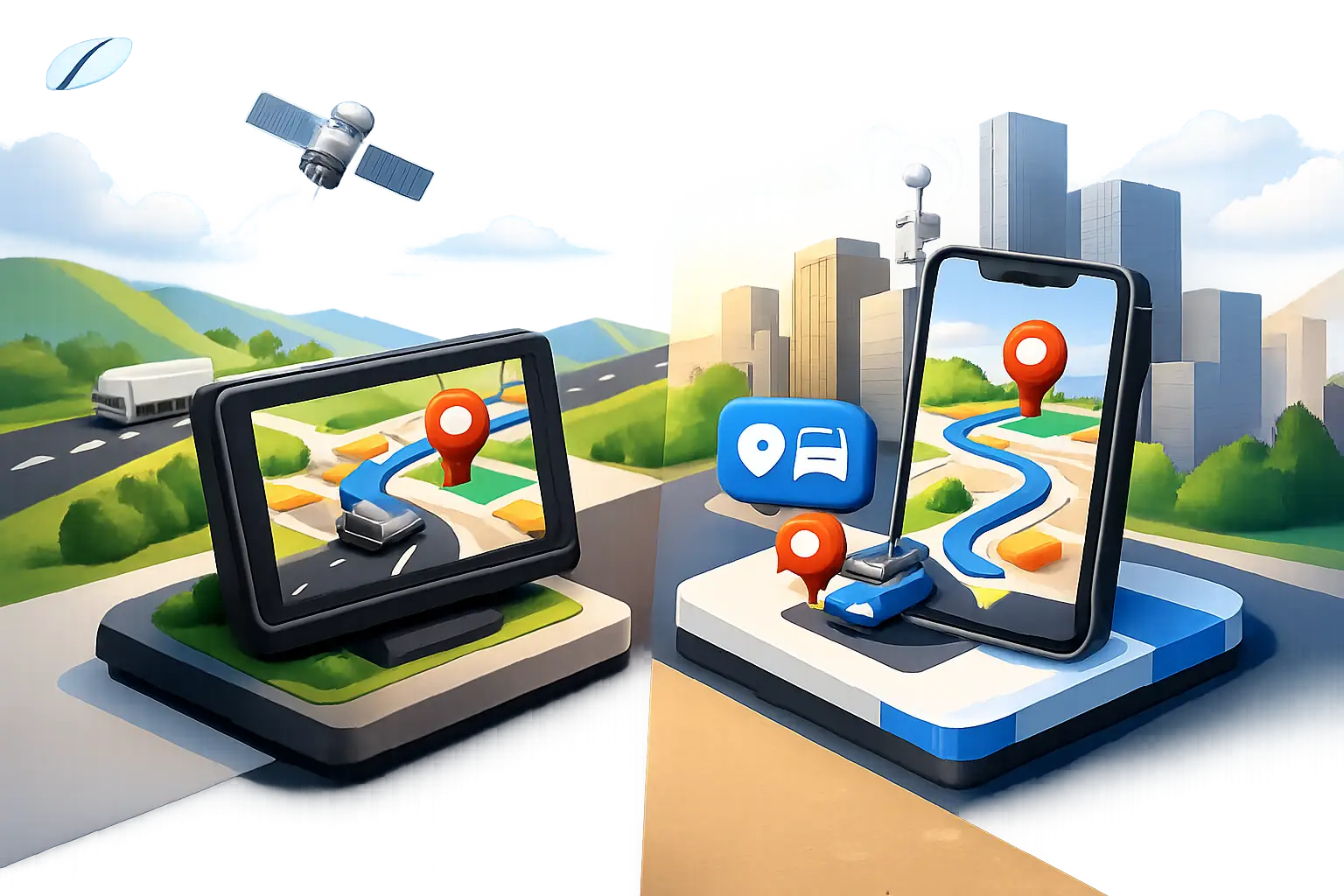 GPS empresarial versus app móvel: qual compensa?